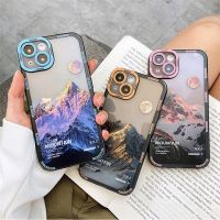 【CC】 Snow Mountain iPhone 13 12 XS X XR 14 Protection Shockproof Cover