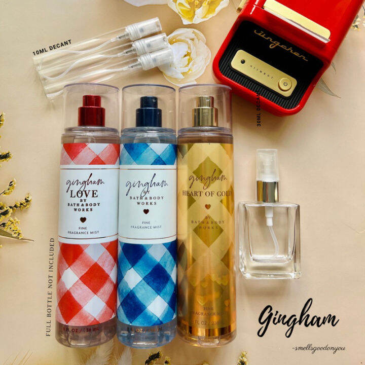 Gingham LOVE GOLD (10ml&30ml) Bath and Body Works Lazada PH