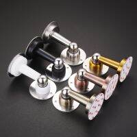 Stainless Steel Gate Extended Strong Magnetic Wall  Suction Toilet Bedroom Door Stops Touch Hardware Fitting Door Hardware Locks