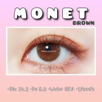 ?Monet-Brown☆14.2เท่าตา☆สายตา00-1000☆รายเดือน