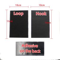 10×15cm 4Pairs/Lot Strong Self Adhesive Fastener Stickers Adhesive Tape For Bed Sheet Sofa Mat Carpet Anti Slip Mat Diy Adhesives  Tape