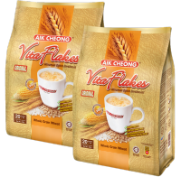 Aik Cheong Vita Flakes Instant Cereal Original เอ๊กชอง วีต้า เฟลกซ เครื่องดื่มธัญญาหารสำเร็จรูป รสดั้งเดิม 30g x 20ซอง (2แพค)