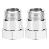 2 PCS O2 Oxygen Sensor Test Pipe Extension Extender Adapter Spacer X 1.5 (1) Bung Easy Install