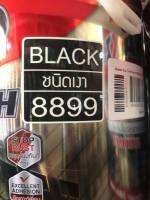 (แกลลอน)#8899 (ดำเงา)สีทาเหล็กกัลวาไนซ์ทับหน้ารวมรองพื้นกันสนิมในตัวRust tech super gloss quick dry