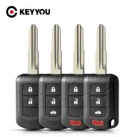 [More Suitable] KEYYOU Gratis Ongkir สำหรับมิตซูบิชิอีคลิปส์คนต่างด้าว Lancer OUCJ166N เคสกุญแจรถยนต์ Remote Shell Fob