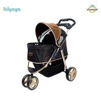 Ibiyaya รถเข็นสุนัข แบบ4ล้อ FS1616 Monarch Premium Pet Jogger รับน้ำหนักได้ 28 Kg.