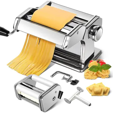 Household Manual Noodle Maker Stainless Steel Fresh Pasta Machine