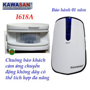 Chuông báo khách báo trộm cảm ứng hồng ngoại không dây KAWASAN I618A