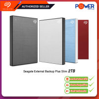 Seagate External Backup Plus Slim 2TB รับประกัน3ปี (STHN2000401, STHN2000402, STHN2000403, STHN2000406)