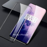 P-One ฟิล์มกระจกนิรภัย OnePlus 8 Pro เต็มจอ 5D กาวเต็ม (สีดำ)