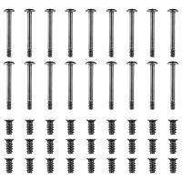 60 Pcs Computer Fan Accessories PC Cooler Screws Set PC Screws Shell Computer Case Fan Screws Fasteners