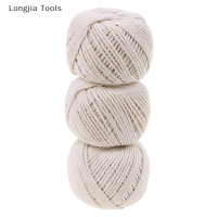 Longjia Tools 1ม้วน229 Feet Butchers cotton Twine เนื้อ trussing ตุรกีเชือกบาร์บีคิว