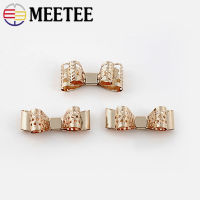 10pcs Meetee High Quality Metal Clasp for The Bag Shoe Buckles Bow-knot Decoration Clothing Luggage Sewing Hardware Accessories