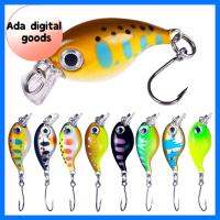 ADG 2pcs ตะขอสามชั้น เหยื่อตกปลาขนาดเล็ก การสั่นสะเทือน Wobblers crankbaits เหยื่อจมวิบ ร้อนแรงมาก รอกสปินเนอร์ เหยื่อล่อตกปลา อุปกรณ์ตกปลาสำหรับตกปลา