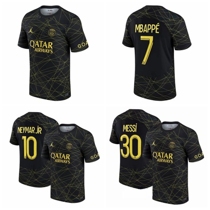 2022 23 Psg Third Away Jersey Paris Saint Germain Messi Neymar Mbappe