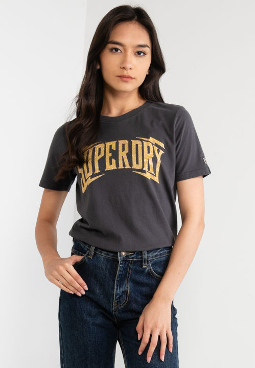 Vintage Embellished T-Shirt - Superdry