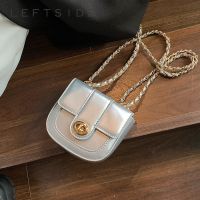 【CC】 Leather Crossbody for Luxury 2023 Y2k Fashion Female Chain Handbags and Purses