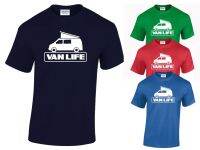 Van Life Adult T-Shirt All Sizes - Camper Van Rv Motor Home Camping T4 T5 T6 2019 New Fashion O Neck Men T Shirts XS-4XL-5XL-6XL