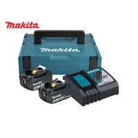 ชุดแบตเตอรี่+แท่นชาร์จ MAKITA® 18V. 3Ah(BL1830Bx2,DC18RCx1) 199381-8