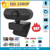 Webcam 1080P Máy Tính PC 2K HD Có Micro, Camera Xoay thumbnail