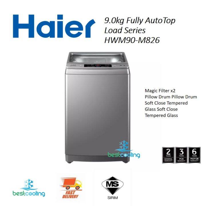 haier hwm90 m826