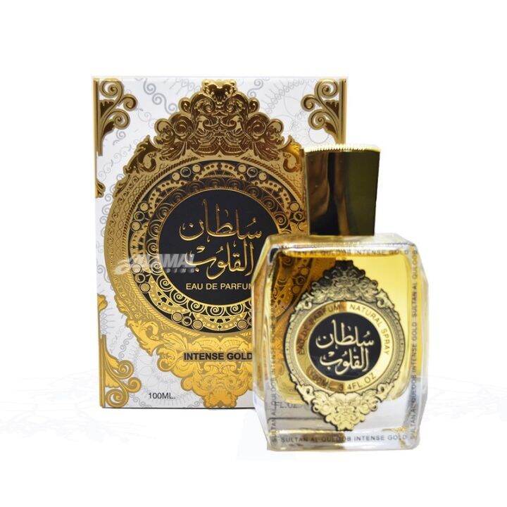 SULTAN AL QULOOB INTENSE GOLD PERFUME 100ML | Lazada