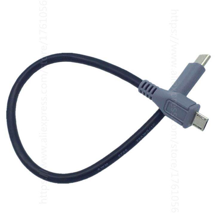 ขายดี-usb-3-1-type-c-ตัวผู้ไปยัง-usb-ไมโคร-usb-5ขา-b-ปลั๊กตัวผู้อะแดปเตอร์ตะกั่วสายสำหรับข้อมูล-macbook-เคลื่อนที่25ซม-1ม