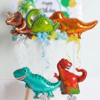 8PCS/PACK 16IN Mini Dinosaur Aluminum Film Balloon