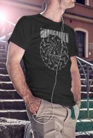 เสื้อยืดสีดำผู้ชาย Soundgarden วงดนตรีร็อคเสื้อยืด Chris Cornell RIP(2) ขนาด6XL 5XL