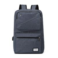 [COD] Cross-border Korean version of the new mens backpack large-capacity travel bag simple casual laptop student