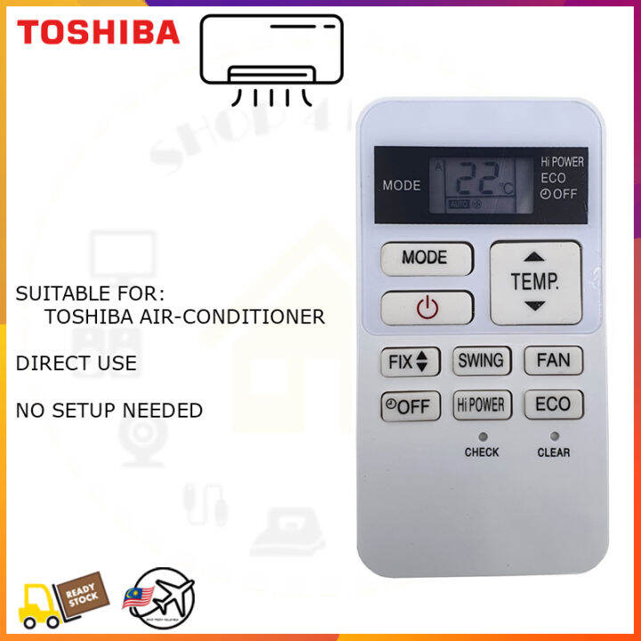 Toshiba Replacement For Toshiba Air Cond Aircond Air Conditioner Remote
