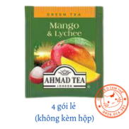 Trà xanh hương Vải & Xoài AHMAD - Ahmad Mango & Lychee green Tea túi lọc