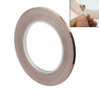 1 Roll Single Conductive Copper Foil Tape Strip Adhesive 5MM X 30M Masking High Temperature Tape Adhesives  Tape