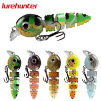 【hot】▲♧ 5pcs Jointed Swimbait 5.5cm/4g Fishing Lures Crankbait Lifelike Hard Baits Small Set Wobblers Tackle