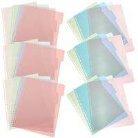 Divider Notebook Index Dividers A4 Notepad Detachable Binder Tabs Classification Page Markers