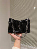 Cantik Girl Raya Korea กระเป๋าสะพายไหล่ Crossbody กระเป๋าสะพายความจุสูงสำหรับสุภาพสตรีอาหารค่ำแบบลำลอง &amp; แฟชั่นคลาสสิก/Wxsl