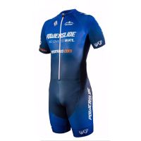 Powersline Cycling Racing Suit Short Sleeve Sets Triathlon Mens Speed Inline Roller Skate Skinsuit Kit Fast bicycle Clothing Training Equipment