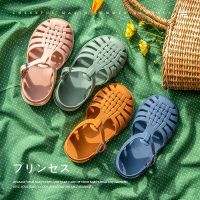 Summer Children Sandals Baby Girls Toddler Soft Non-slip Princess Shoes Kids Candy Jelly Beach Shoes Boys Casual Roman Slippers