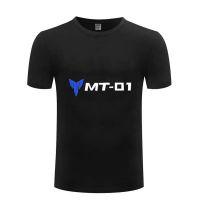 สำหรับยามาฮ่า MT01 MT-01เสื้อยืดผู้ชายใหม่โลโก้เสื้อยืดผ้าฝ้าย100 ฤดูร้อนแขนสั้นคอกลมประเดิมชาย