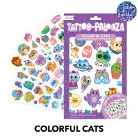 Tattoo สำหรับหนูๆ สุดเฟี้ยวว มี tattoo มากกว่า 50 ชิ้น!!! :ลาย Colorful Cats