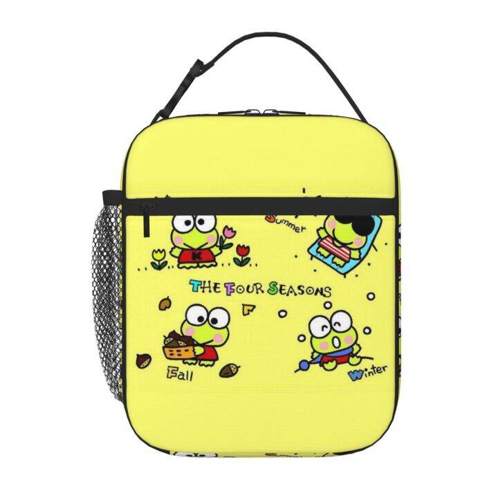 Keroppi Kids lunch bag Portable School Grid Lunch Box Student with Keep Warm and Cold Lazada PH