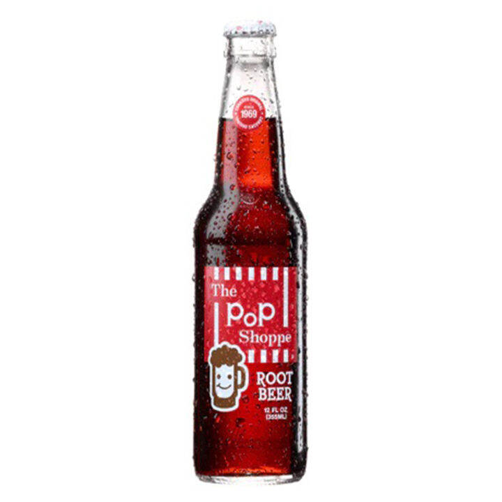 Pop Root The Pop Shoppe Root Beer Soda 355mL | Lazada PH