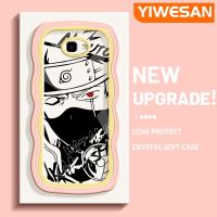 YIWESAN เคสสำหรับ Samsung J4 Plus 2018 J4 Plus  คาร์ทูภาพล้อคาคาชิ คูลบอยส์ เคสโทรศัพท์แบบใสดีไซน์ใหม่สีสันสดใส เคสโทรศัพท์ขอบหยัก