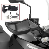 ตัวป้องกันมือแฮนด์การ์ดมอเตอร์ไซค์สีดำสำหรับ Kawasaki Z900 2017 Versys 650 2020-2008 2019 2018 2017 Versys 1000 2017-2012