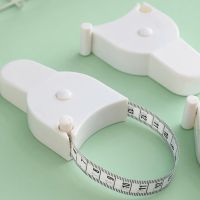 150cm/60inch Accurate Fitness Caliper Measuring Body Tape Measure Waist Chest Legs Self-tightening Body Measuring Tape Ruler Linear Measurement