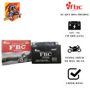 Bình Ắc Quy Hoa Phượng FBC 12V 5A GTZ 5S bình nhỏ lùn