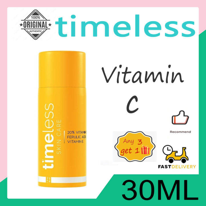 Timeless 20 Vitamin C + E + Ferulic Acid Serum face serum Lazada PH