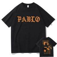 JHPKJKanye West THE LIFE OF PABLO Album Music Print Tshirt Summer Mens Brand Oversized Streetwear Men Women Fashion Cotton T-sh 4XL 5XL 6XL