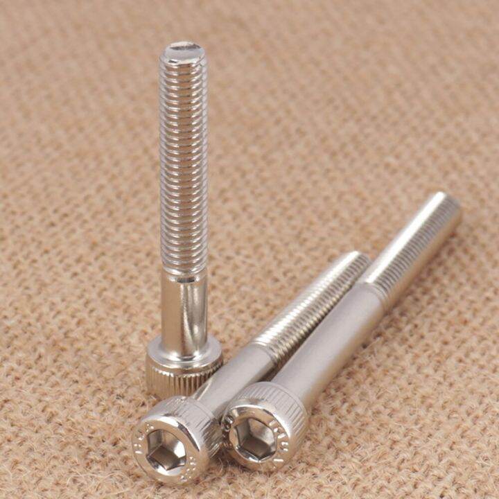 m3-m12-grade-12-9-alloy-steel-nickel-plated-cap-head-half-thread-hexagon-socket-screw-partial-thread-allen-hex-socket-screws-nails-screws-fasteners