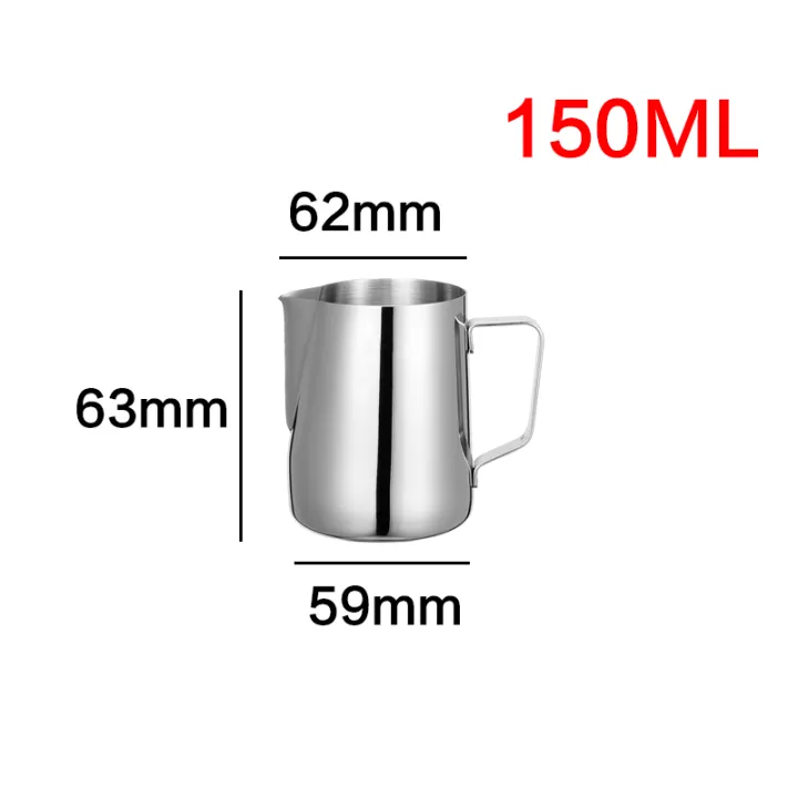 150/350/600ml Stainless Steel Coffee Milk Design Latte Americano Cream ...